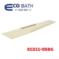 Kệ kính dưới gương màu vàng Ecobath EC211-05BG