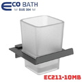 Giá để cốc màu đen Ecobath EC211-10MB