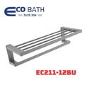 Vắt khăn giàn màu ghi xám EcoBath EC211-12BU