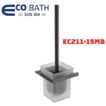 Chổi cọ nhà vệ sinh màu đen Ecobath EC211-15MB 
