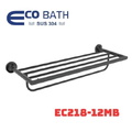 Vắt khăn giàn màu đen EcoBath EC218-12MB