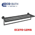 Vắt khăn giàn màu đen EcoBath EC270-12MB