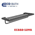 Vắt khăn giàn màu đen Ecobath EC888-12MB