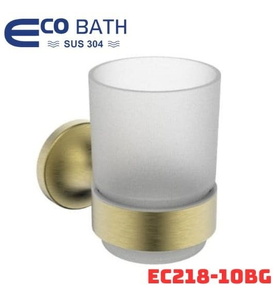 Kệ để cốc màu vàng Ecobath EC218-10BG
