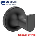Móc treo áo màu đen Ecobath EC218-04MB