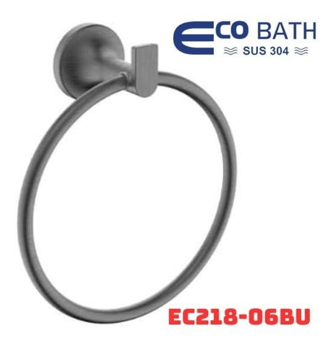 Vòng Treo khăn màu ghi xám Ecobath EC218-06BU