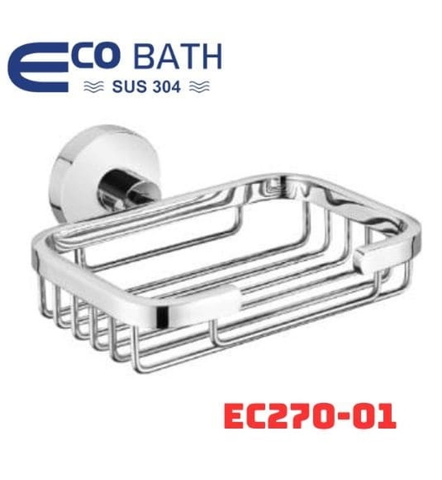Khay xà bông treo tường màu đánh bóng Ecobath EC270-01