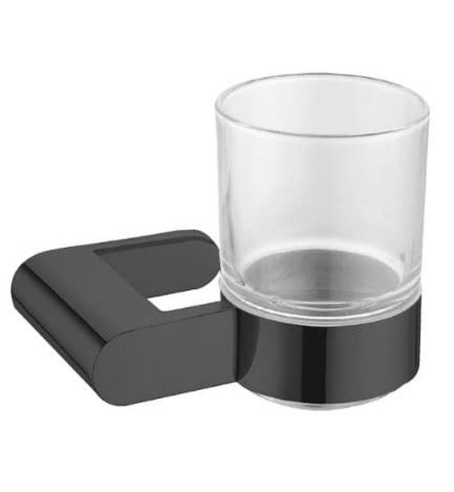 Kệ để cốc màu đen Ecobath EC888-01MB