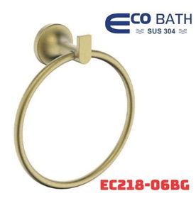 Vòng Treo khăn màu vàng Ecobath EC218-06BG
