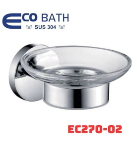 Khay xà bông treo tường màu đánh bóng Ecobath EC270-02