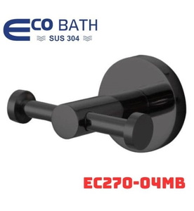 Móc treo áo màu đen Ecobath EC270-04MB