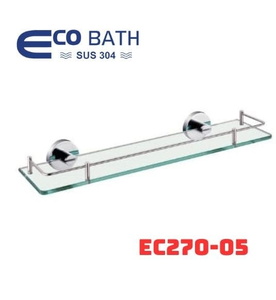 Kệ dưới gương màu đánh bóng Ecobath EC270-05
