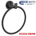 Vòng Treo khăn màu đen Ecobath EC218-06MB