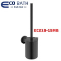 Chổi cọ nhà vệ sinh màu đen mờ Ecobath EC218-15MB