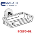 Khay xà bông treo tường màu đánh bóng Ecobath EC270-01