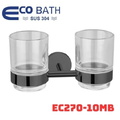 Kệ để cốc màu đen Ecobath EC270-10MB