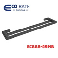 Vắt khăn đôi màu đen Ecobath EC888-09MB