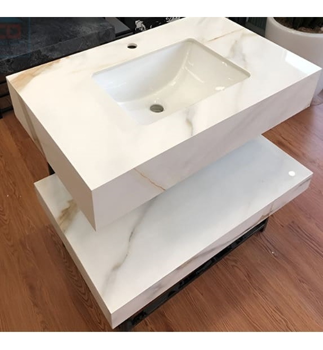 Chậu lavabo 2 tầng Viglacera S-DAN-9ND01P