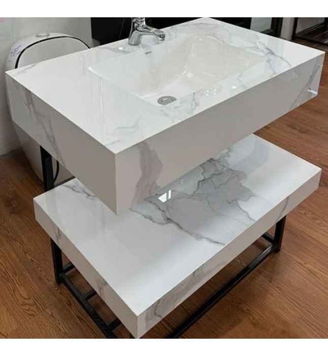 Chậu lavabo 2 tầng Viglacera S-NAG-N01P