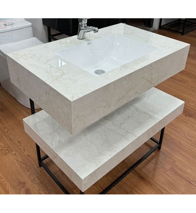 Chậu lavabo 2 tầng Viglacera SC-THT-S01P