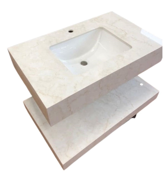 Chậu lavabo 2 tầng Viglacera S-THT-S01P