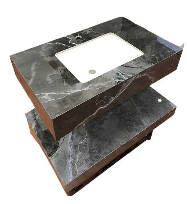 Chậu lavabo 2 tầng Viglacera S-V19-9GP03