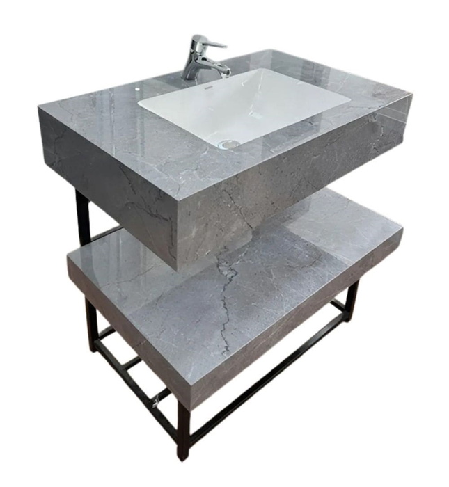 Chậu lavabo 2 tầng Viglacera SC-VI8-9GP01