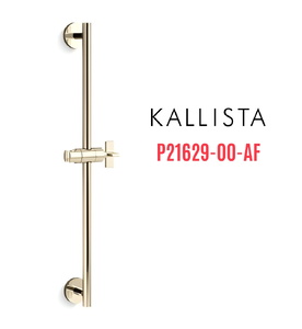 Thanh trượt sen tắm màu vàng Kallista P21629-00-AF