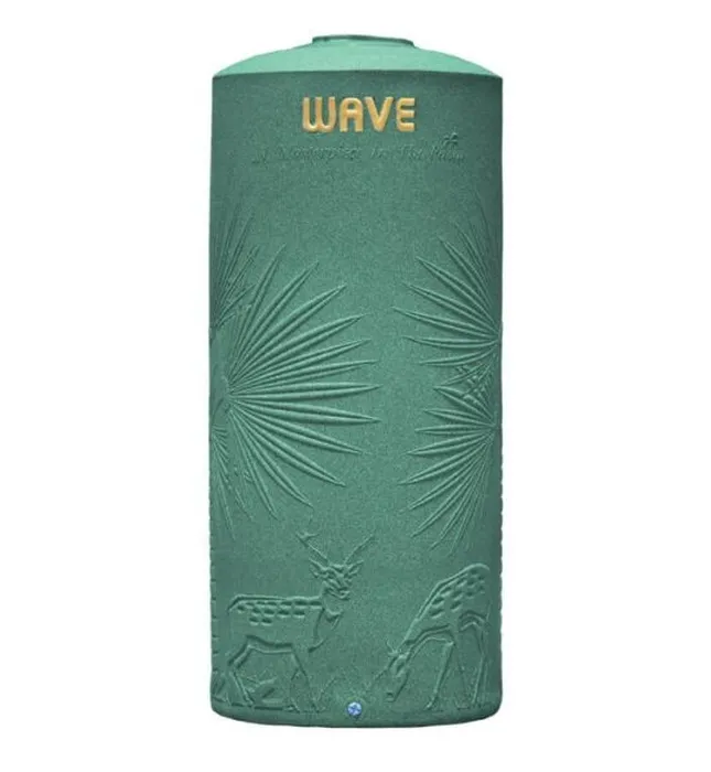 Bồn nước kháng khuẩn Thái Lan Wave The Palm D1000XLB 1000L xanh lục bảo