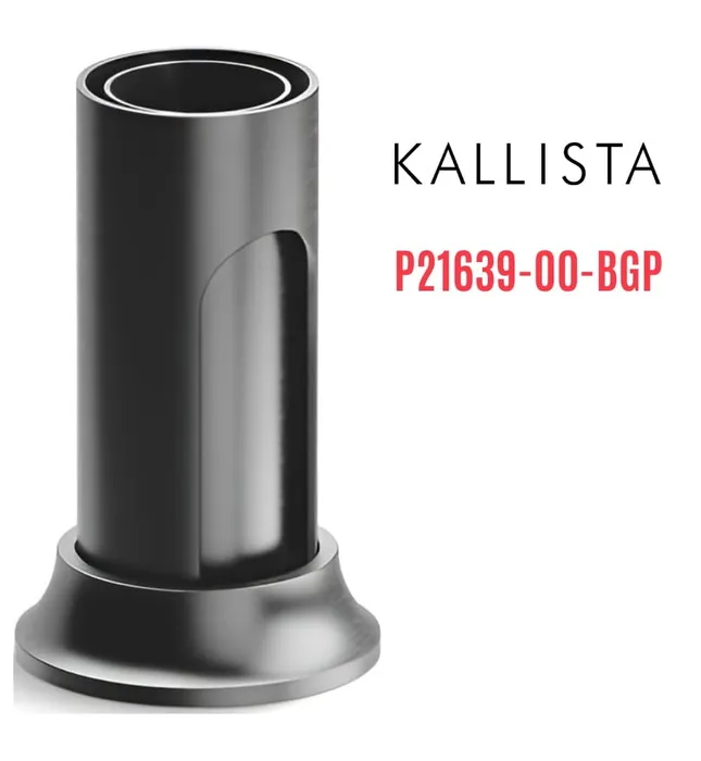Tấm che ống thoát nước màu đen Kallista P21639-00-BGP