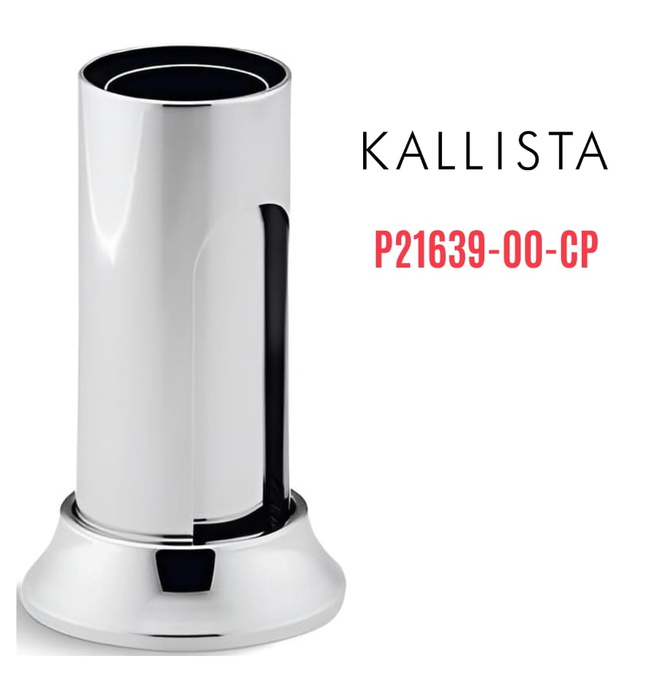 Tấm che ống thoát nước màu chrome Kallista P21639-00-CP