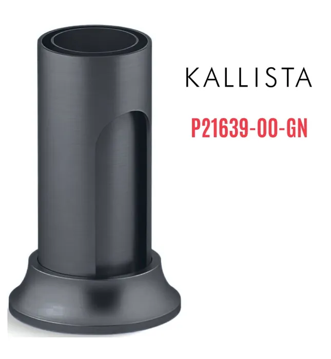 Tấm che ống thoát nước màu xám đen Kallista P21639-00-GN
