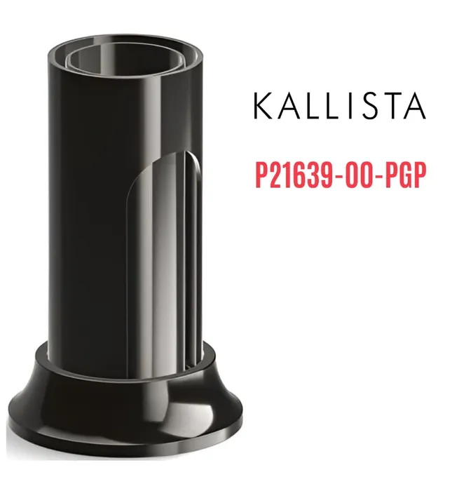 Tấm che ống thoát nước màu đen Kallista P21639-00-PGP