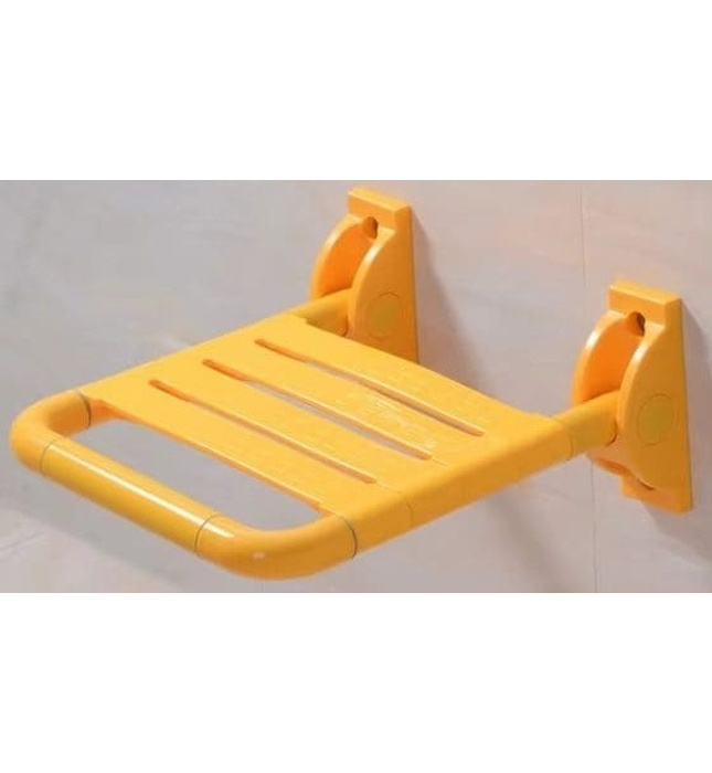 Ghế ngồi tắm treo tường màu vàng Miken MKG-4032V