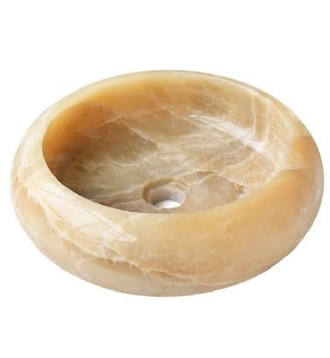 Lavabo đá tự nhiên honey onyx Kanly ONY129i