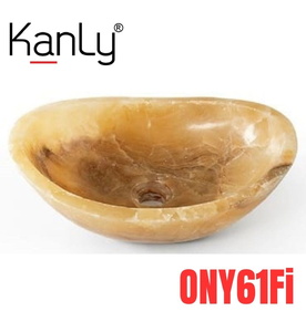 Lavabo đá tự nhiên onyx Kanly ONY61Fi