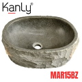 Chậu lavabo đá bazan Kanly MAR15BZ