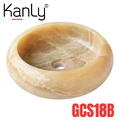 Lavabo đá tự nhiên honey onyx Kanly ONY129i