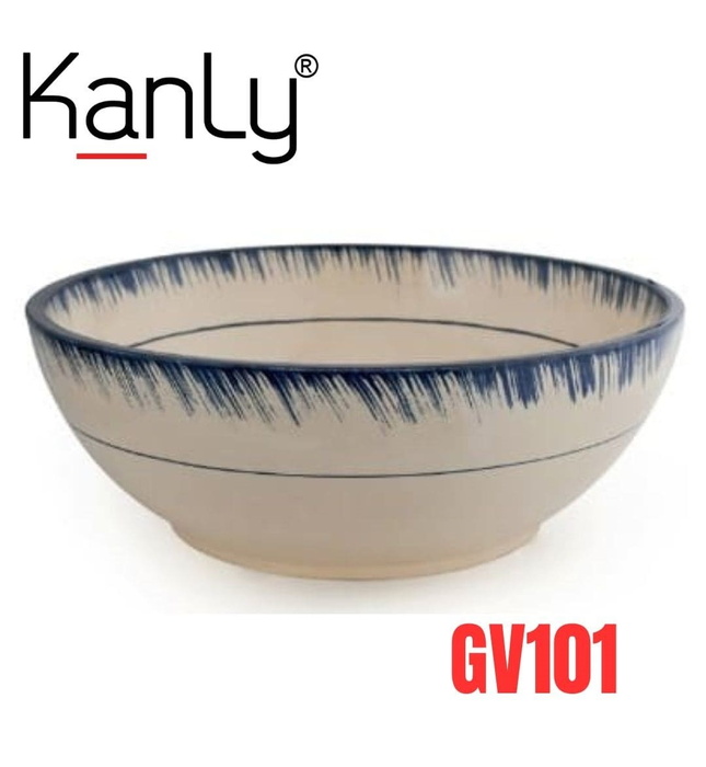 Chậu gốm mỹ thuật Kanly GV101