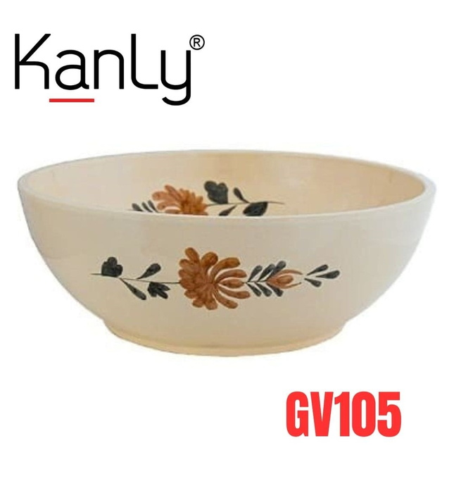 Chậu gốm mỹ thuật Kanly GV105