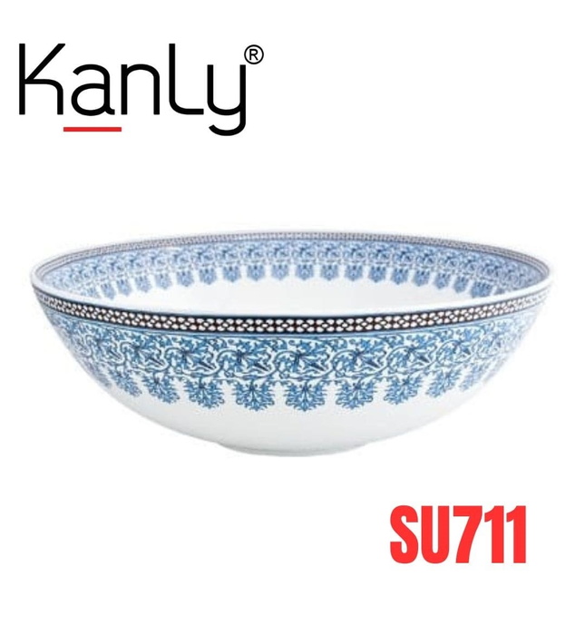 Chậu gốm sứ mỹ thuật Kanly SU711