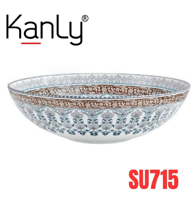 Chậu gốm sứ mỹ thuật Kanly SU715