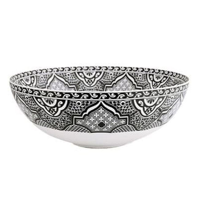 Chậu sứ hoa văn phong cách Moroccan Kanly SU713