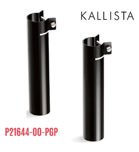 Tấm che van nước nóng và lạnh màu đen Kallista P21644-00-PGP