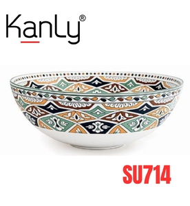 Chậu sứ mỹ thuật Kanly SU714