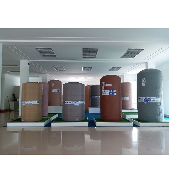 Bồn nước kháng khuẩn Thái Lan Wave The Palm D1500VHG 1500L vàng hoàng gia