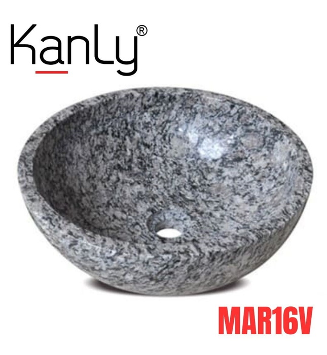 Chậu lavabo bằng đá granite Kanly MAR16V