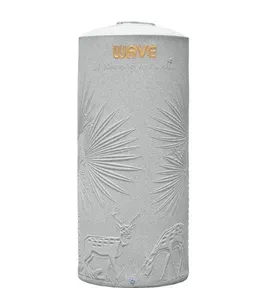 Bồn nước kháng khuẩn Thái Lan Wave The Palm D1000TXC 1000L trắng xà cừ