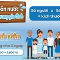 Bồn nước kháng khuẩn Thái Lan Wave The Palm D2000XLB 2000L xanh lục bảo