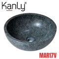 Chậu lavabo bằng đá tự nhiên Kanly MAR17V